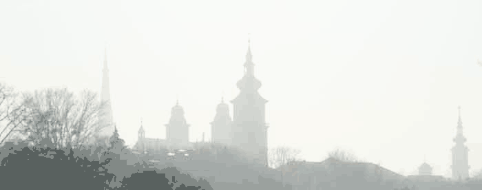 Linz im Nebel